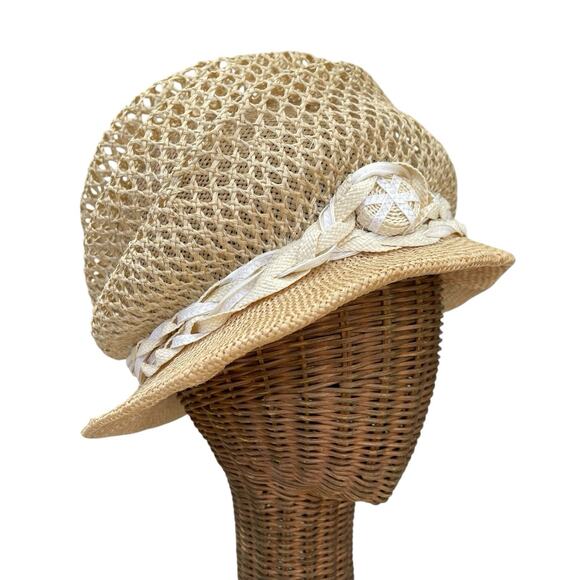 Rare Junya Watanabe Straw Cloche Hat Comme Des Garçons S/S 2011 - Picture 8 of 10